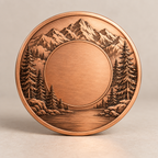 Personalized Engraved Metal Coin