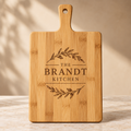 Personalized Engraved Bamboo Chopping Board
