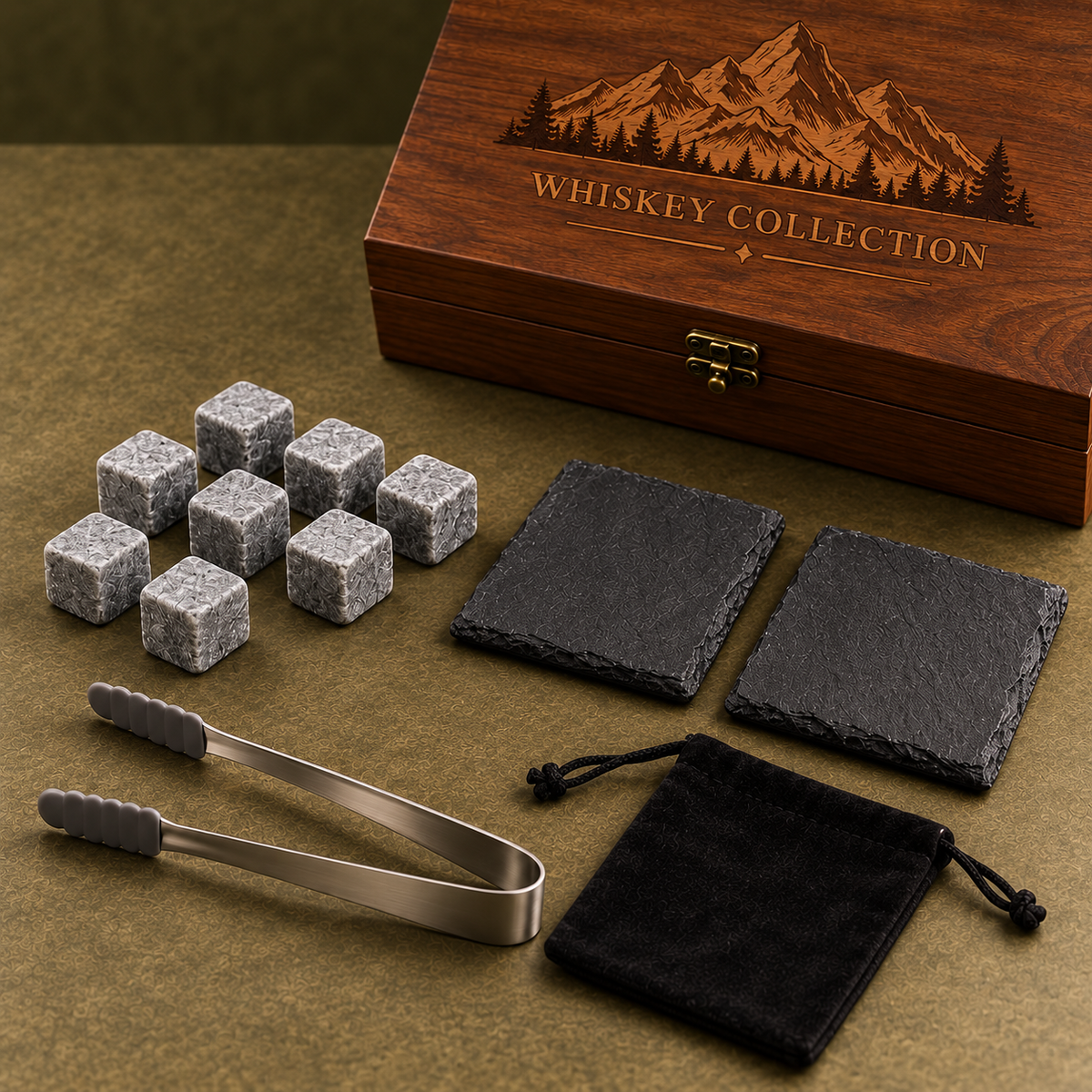 Personalised Whiskey Gift Set