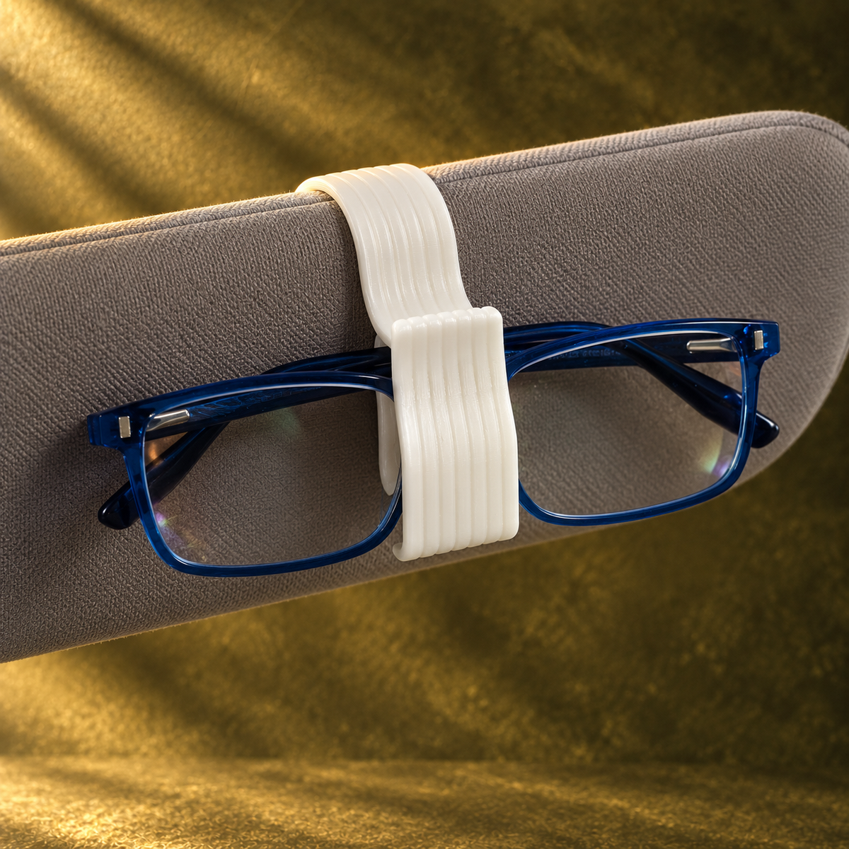 Car Sun Visor Sunglasses & Glasses Holder
