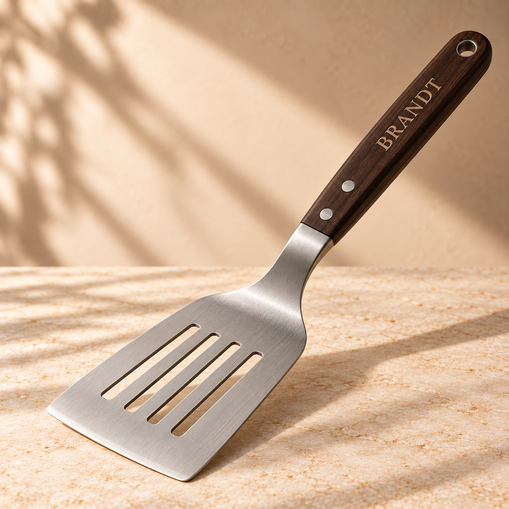 Personalized engraved braai spatula – view 2